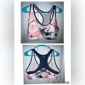 EUC Xersion Floral Sports Bra - Sz XXL
